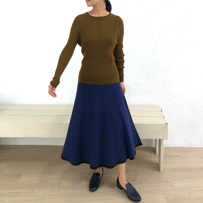 [Harriss] KNIT SKIRT