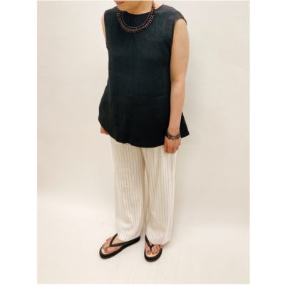 new arrival-BACK RIBBON BLOUSE-