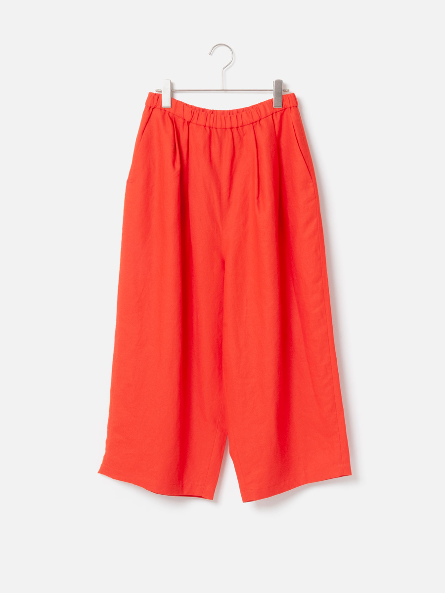 Balloon Silhouette Pants_Bordeaux(20)