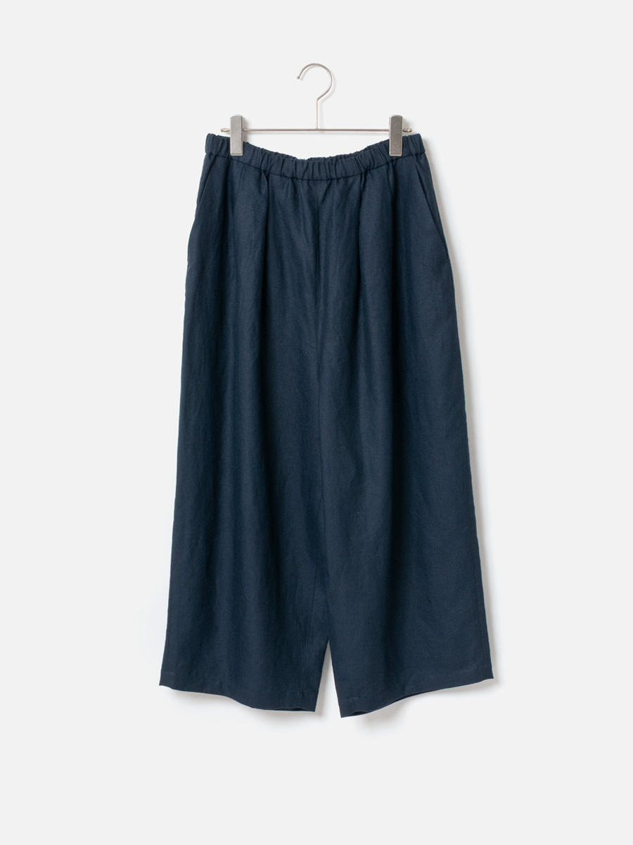 Balloon Silhouette Pants_Navy blue(50)